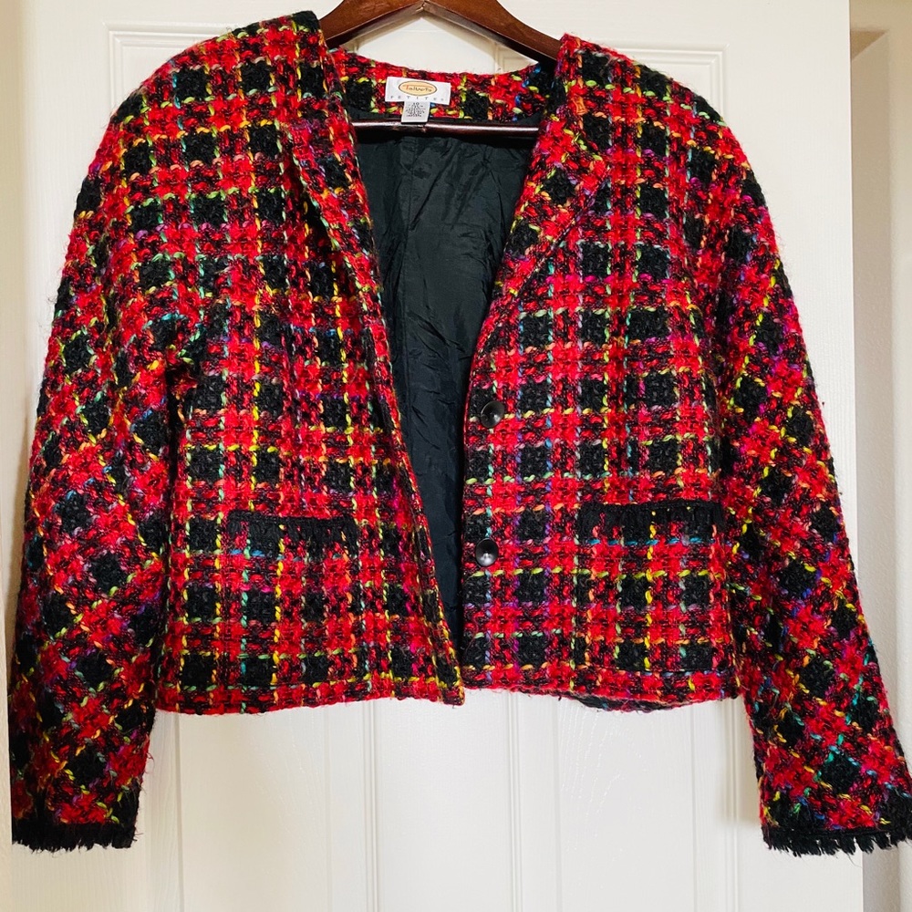 Talbots petites Multicolored Jacket - Picture 2 of 7